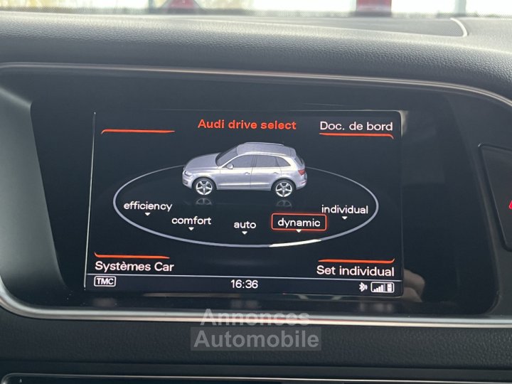Audi SQ5 TDI V6 340 PLUS BVA8 QUATTRO TOIT PANORAMIQUE BI-XENON GPS CAMERA ATTELAGE KEYLESS BI-XENON REGU - 11