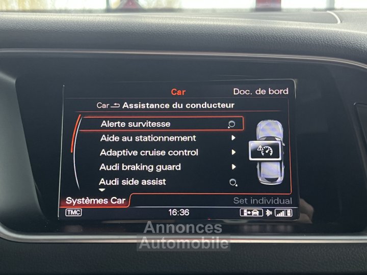 Audi SQ5 TDI V6 340 PLUS BVA8 QUATTRO TOIT PANORAMIQUE BI-XENON GPS CAMERA ATTELAGE KEYLESS BI-XENON REGU - 13