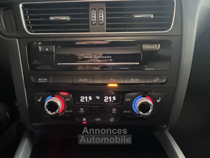 Audi SQ5 TDI V6 340 PLUS BVA8 QUATTRO TOIT PANORAMIQUE BI-XENON GPS CAMERA ATTELAGE KEYLESS BI-XENON REGU - 15