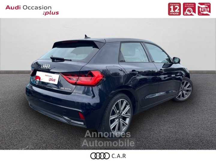 Audi A1 Sportback 25 TFSI 95 ch S tronic 7 Advanced 2 - 3