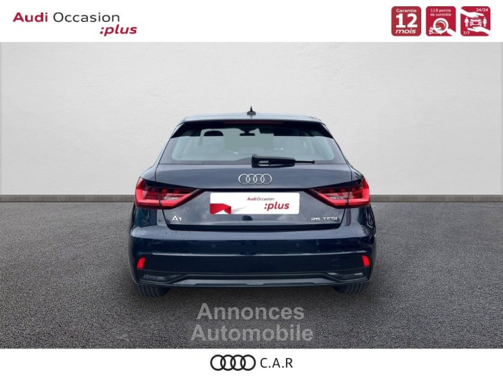 Audi A1 Sportback 25 TFSI 95 ch S tronic 7 Advanced 2 - 4