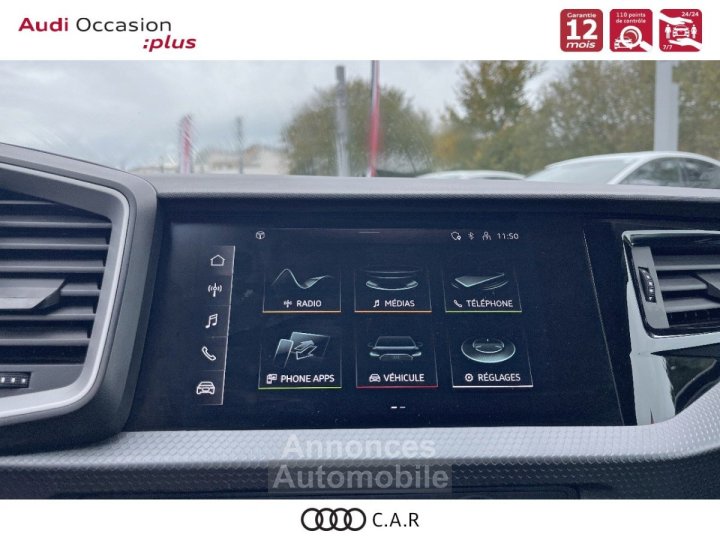 Audi A1 Sportback 25 TFSI 95 ch S tronic 7 Advanced 2 - 15