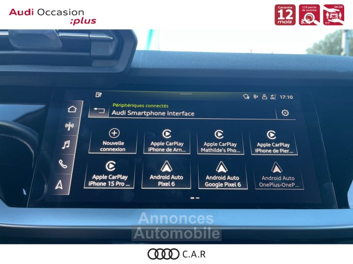 Audi A3 Sportback 40 TFSIe 204 S tronic 6 Business line - 15