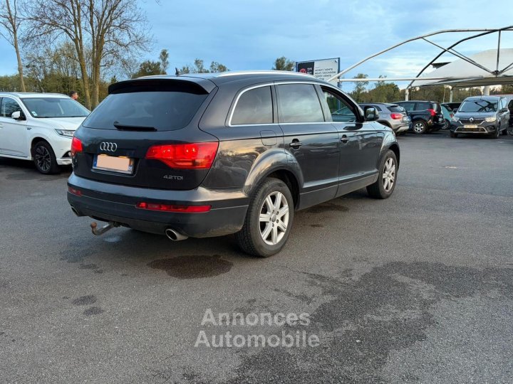 Audi Q7 QUATTRO AVUS 42 V8 TDI V326 CH BVA Tiptronic 5 PLACES GARANTIE 12 MOIS - 4