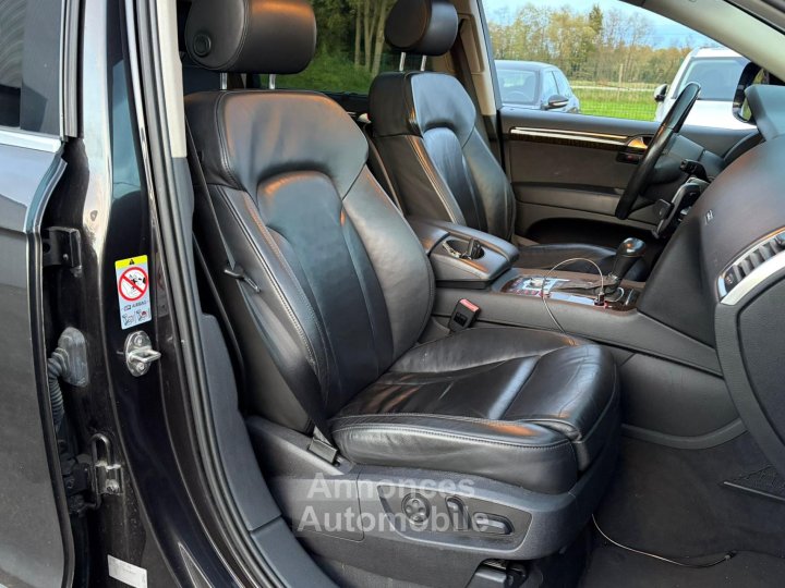 Audi Q7 QUATTRO AVUS 42 V8 TDI V326 CH BVA Tiptronic 5 PLACES GARANTIE 12 MOIS - 10