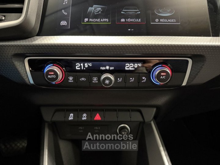 Audi A1 Sportback / A PARTIR DE 276,03/MOIS* / 30 TFSI 110CH ADVANCED S TRONIC 7 - 16