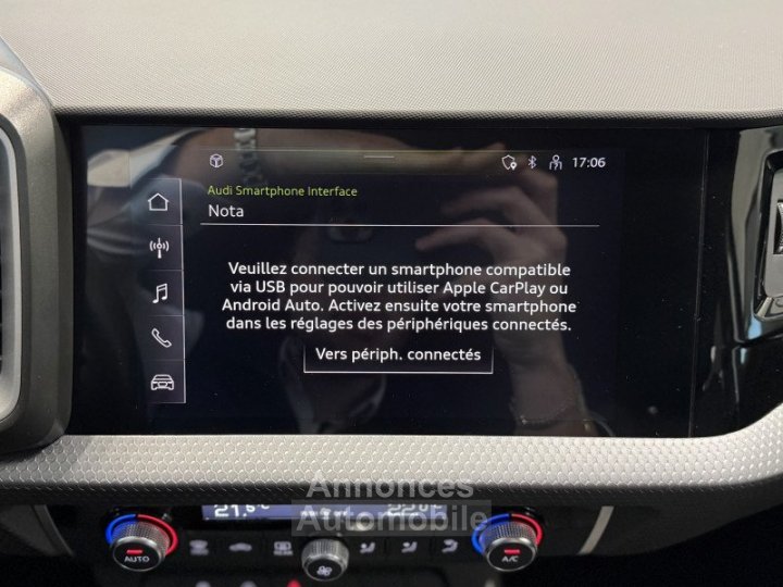Audi A1 Sportback / A PARTIR DE 276,03/MOIS* / 30 TFSI 110CH ADVANCED S TRONIC 7 - 17