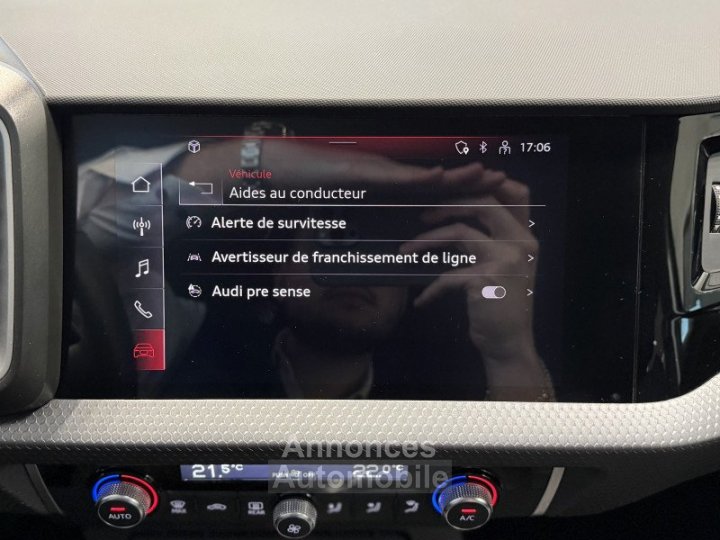 Audi A1 Sportback / A PARTIR DE 276,03/MOIS* / 30 TFSI 110CH ADVANCED S TRONIC 7 - 18