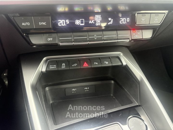 Audi A3 Sportback 40 TFSI E 204CH DESIGN LUXE S TRONIC 6 - 15