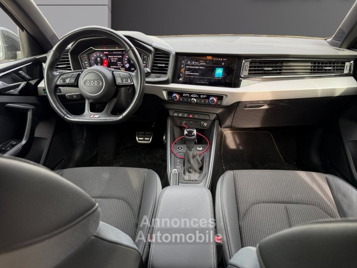 Audi A1 Sportback 30 TFSI 110 ch S tronic 7 S Line FULL BLACK carplay Garantie 12 mois - 2