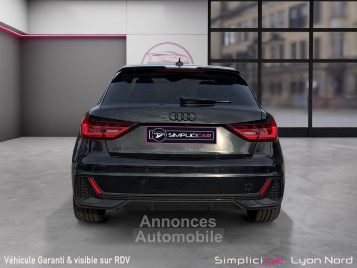 Audi A1 Sportback 30 TFSI 110 ch S tronic 7 S Line FULL BLACK carplay Garantie 12 mois - 7