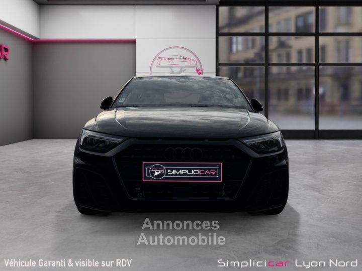 Audi A1 Sportback 30 TFSI 110 ch S tronic 7 S Line FULL BLACK carplay Garantie 12 mois - 8