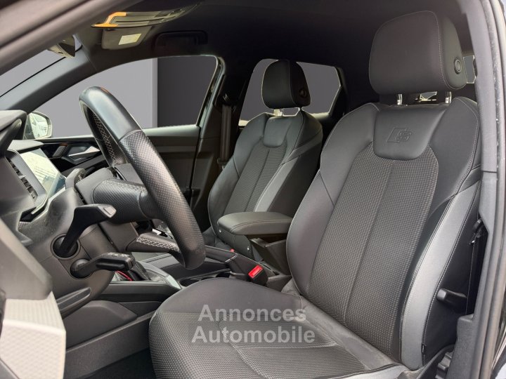 Audi A1 Sportback 30 TFSI 110 ch S tronic 7 S Line FULL BLACK carplay Garantie 12 mois - 9