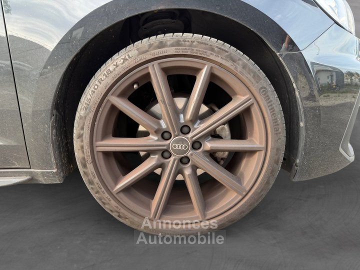 Audi A1 Sportback 30 TFSI 110 ch S tronic 7 S Line FULL BLACK carplay Garantie 12 mois - 17