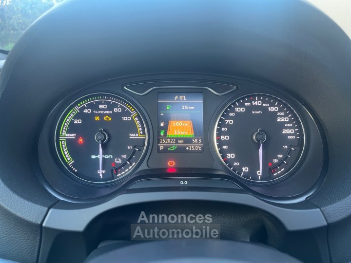 Audi A3 Sportback 14 TFSI e-tron 204 Ambition Luxe S tronic 6 - Toit ouvrant - Bang Olufsen - Caméra de recul -Matrix Led - Suivi complet - 13
