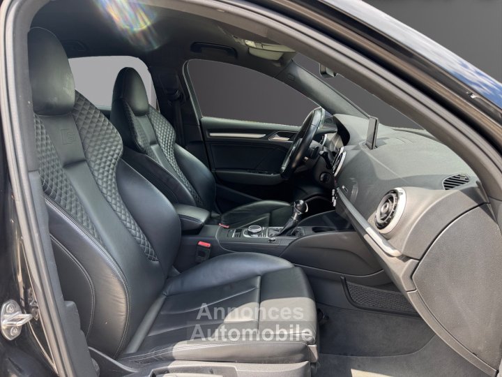 Audi A3 BERLINE 20 TDI 150 S Line S tronic 6 Bang Olufsen / Virtual (garantie 12 mois) - 10