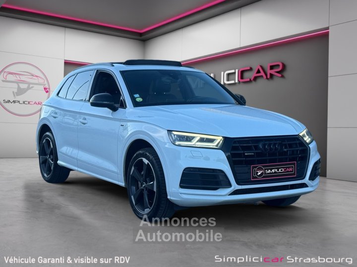 Audi Q5 40 TDI 190 S tronic 7 Quattro S line CAMERA - KEYLESS GO - TOIT OUVRANT - PACK BLACK - HAYON ELEC - VIRTUAL - 1