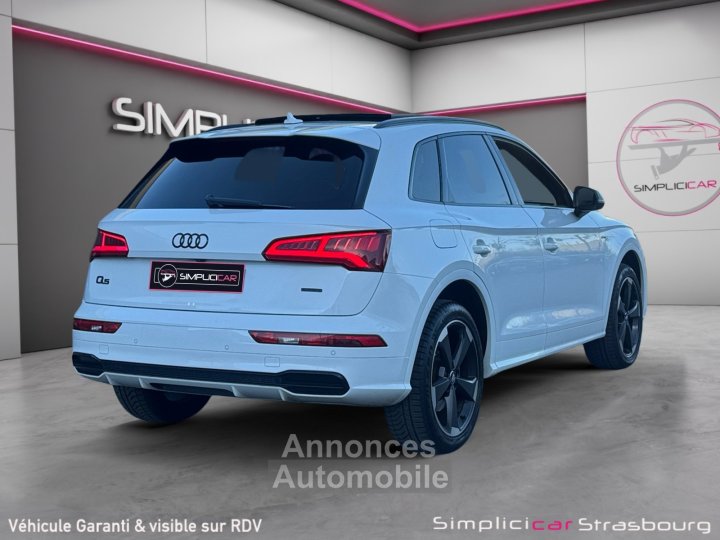 Audi Q5 40 TDI 190 S tronic 7 Quattro S line CAMERA - KEYLESS GO - TOIT OUVRANT - PACK BLACK - HAYON ELEC - VIRTUAL - 7