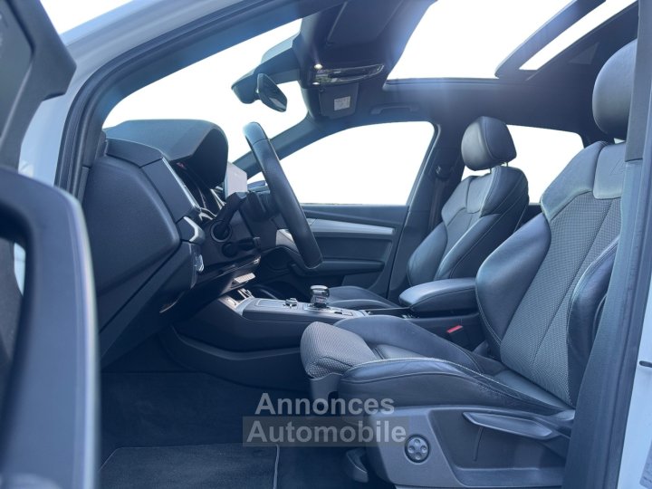 Audi Q5 40 TDI 190 S tronic 7 Quattro S line CAMERA - KEYLESS GO - TOIT OUVRANT - PACK BLACK - HAYON ELEC - VIRTUAL - 9