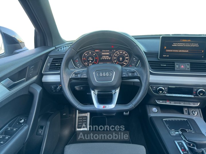 Audi Q5 40 TDI 190 S tronic 7 Quattro S line CAMERA - KEYLESS GO - TOIT OUVRANT - PACK BLACK - HAYON ELEC - VIRTUAL - 10