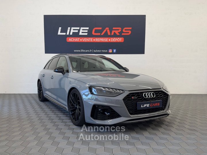 Audi RS4 Avant (B9) 29 V6 TFSI 450ch 2021 quattro 2ème main entretien complet garantie 12 mois - 3