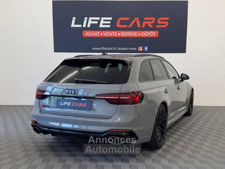 Audi RS4 Avant (B9) 29 V6 TFSI 450ch 2021 quattro 2ème main entretien complet garantie 12 mois - 5