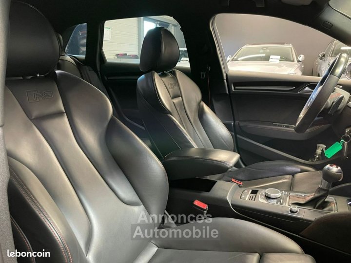 Audi RS3 SPORTBACK 25 TFSI 400 S tronic 7 Quattro ENTRETIEN COMPLET SIEGES CHAUFFANTS - 12