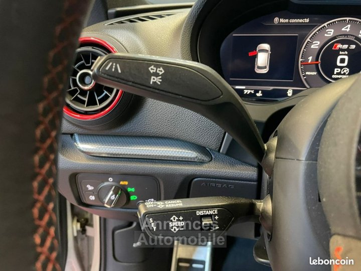 Audi RS3 SPORTBACK 25 TFSI 400 S tronic 7 Quattro ENTRETIEN COMPLET SIEGES CHAUFFANTS - 18