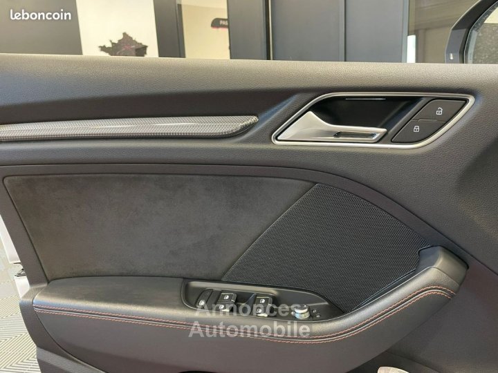 Audi RS3 SPORTBACK 25 TFSI 400 S tronic 7 Quattro ENTRETIEN COMPLET SIEGES CHAUFFANTS - 21