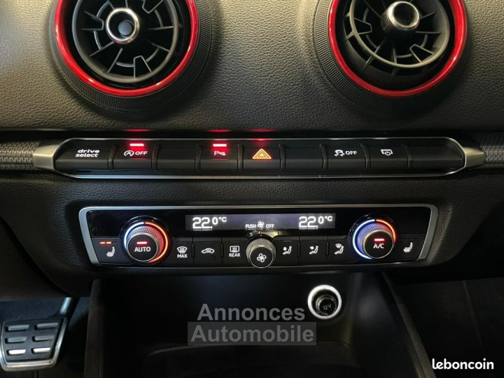 Audi RS3 SPORTBACK 25 TFSI 400 S tronic 7 Quattro ENTRETIEN COMPLET SIEGES CHAUFFANTS - 26