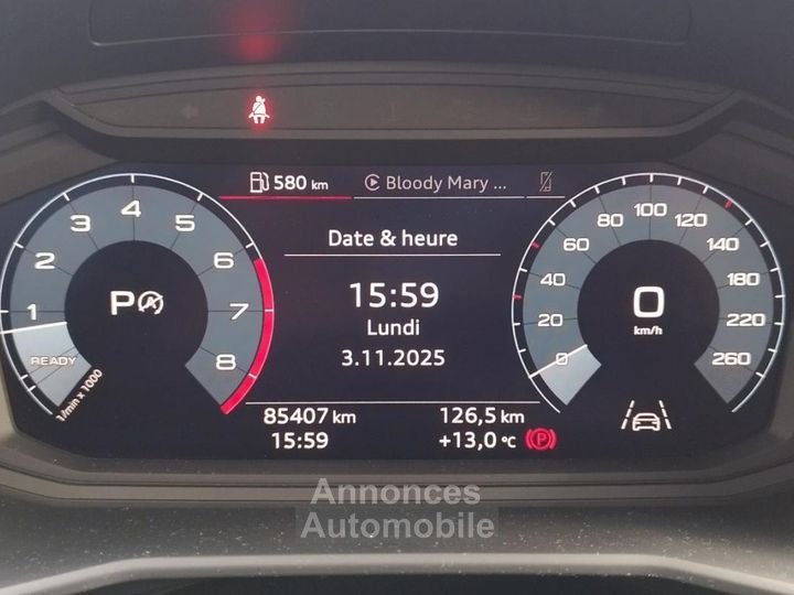 Audi A1 Sportback 15 35 TFSI 150CH BUSINESS LINE S-TRONIC BVA CARPLAY SIEGES CHAUFFANTS - 14