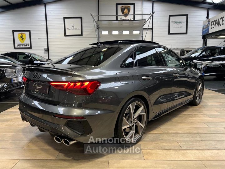 Audi S3 LIMOUSINE 20 TFSI 310 QUATTRO S-TRONIC7 /TOIT PANO/HUD/B&O/CARBONE/ - 10
