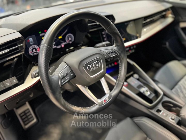 Audi S3 LIMOUSINE 20 TFSI 310 QUATTRO S-TRONIC7 /TOIT PANO/HUD/B&O/CARBONE/ - 12