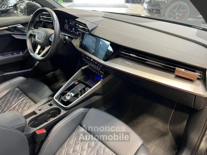 Audi S3 LIMOUSINE 20 TFSI 310 QUATTRO S-TRONIC7 /TOIT PANO/HUD/B&O/CARBONE/ - 23