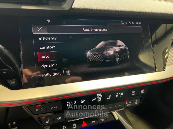 Audi S3 LIMOUSINE 20 TFSI 310 QUATTRO S-TRONIC7 /TOIT PANO/HUD/B&O/CARBONE/ - 31