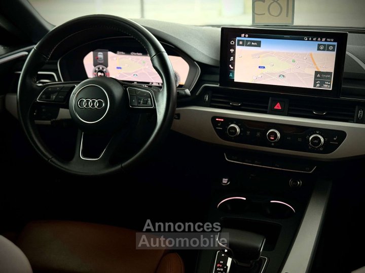 Audi A5 Sportback 20TDi S-LINE-1ERPRO-COCKPIT-CAMERA-PDC - 19