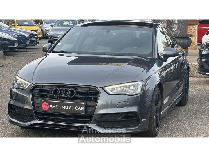 Audi A3 Berline 14 TFSI Ultra - 150 - BV S-Tronic 7 8V BERLINE S line PHASE 1 - 1