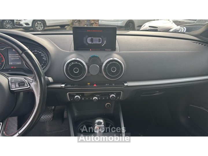 Audi A3 Berline 14 TFSI Ultra - 150 - BV S-Tronic 7 8V BERLINE S line PHASE 1 - 11