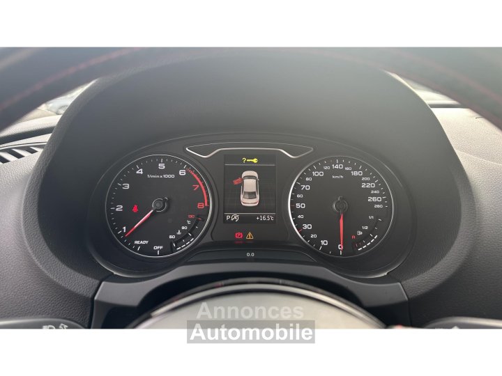 Audi A3 Berline 14 TFSI Ultra - 150 - BV S-Tronic 7 8V BERLINE S line PHASE 1 - 12