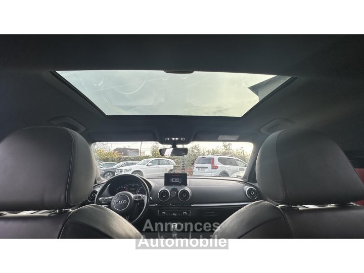 Audi A3 Berline 14 TFSI Ultra - 150 - BV S-Tronic 7 8V BERLINE S line PHASE 1 - 13