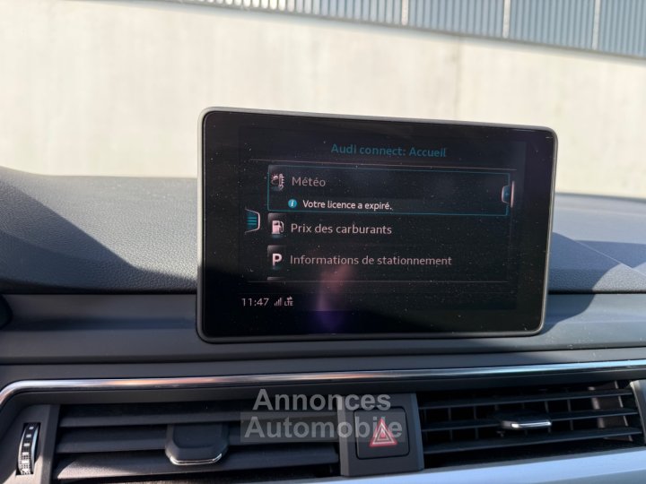 Audi A4 Avant 14l TFSI 150cv S tronic 7 - Caméra De Recul / Hayon Électrique - - 26