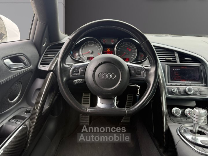 Audi R8 4,2 FSI 420 PACK CARBONE INTERIEUR EXTERIEUR BANG OLUFSEN - 14