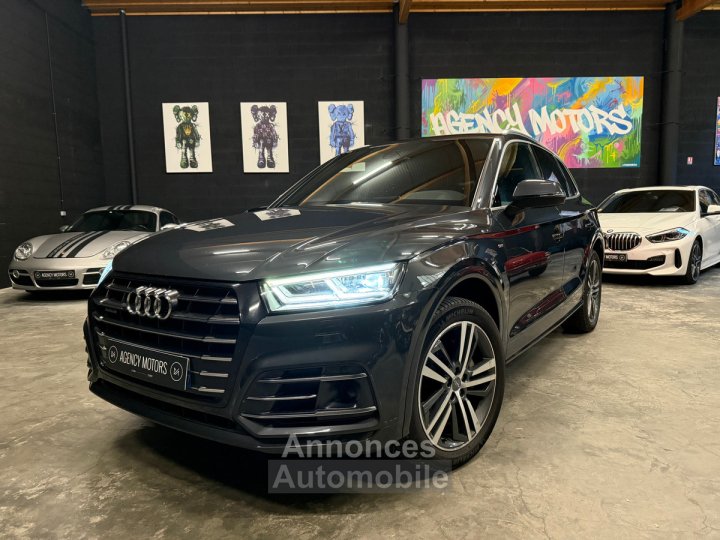 Audi Q5 55 TFSI e 367 CH S-tronic S-line 01/20 *Historique complet* - 1