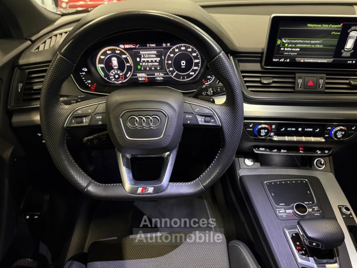 Audi Q5 55 TFSI e 367 CH S-tronic S-line 01/20 *Historique complet* - 11