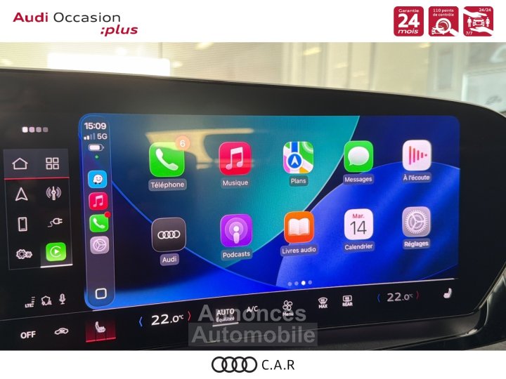 Audi Q6 e-tron SPORTBACK Sportback 306 ch 100 kWh performance S line - 19