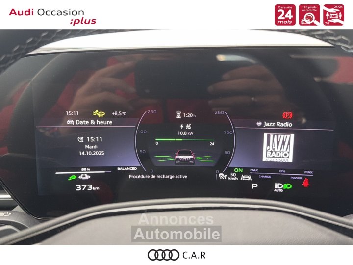 Audi Q6 e-tron SPORTBACK Sportback 306 ch 100 kWh performance S line - 22