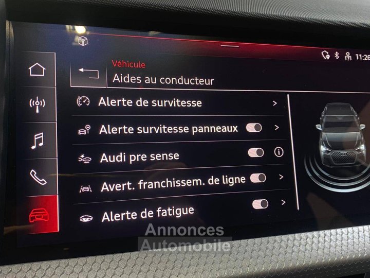 Audi A1 Sportback 30 TFSI 116 ch S tronic 7 S Line - 24