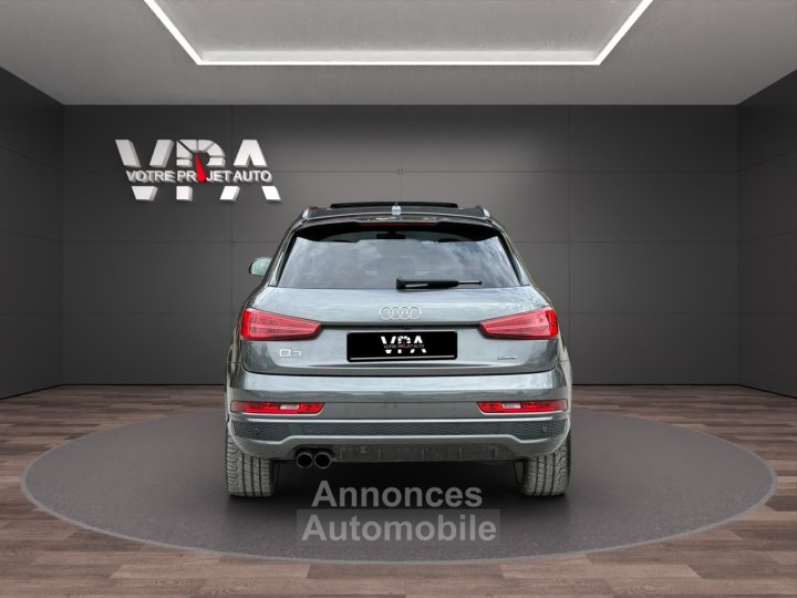 Audi Q3 40 TFSI · 190 ch · S tronic · S line Quattro | Toit panoramique · Sièges électriques & Chauffants · Caméra - 4