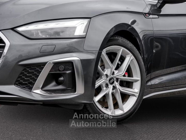 Audi S5 Sportback · 30 TDI 341ch · Tiptronic Quattro · Matrix LED · Suspension S Sport · Virtual Cockpit - 2