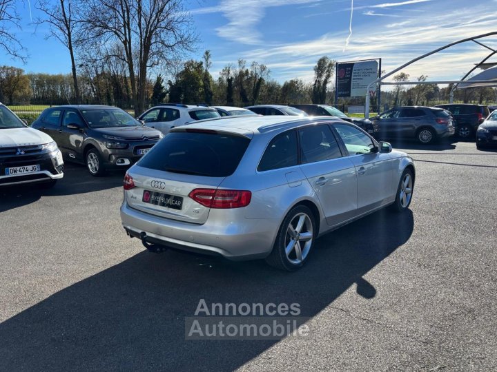 Audi A4 Avant  BREAK  20 TDI 143 CH   AMBIANTE PLUS + ATTELAGE GARANTIE 12 MOIS - 4
